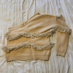 Pinklily off the shoulder sweater